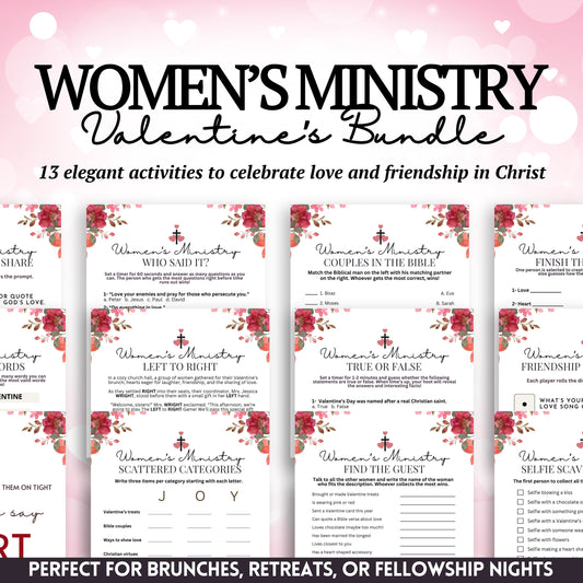Women's Ministry Valentine's Games Bundle