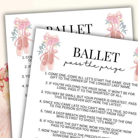 Ballet Pass the Prize