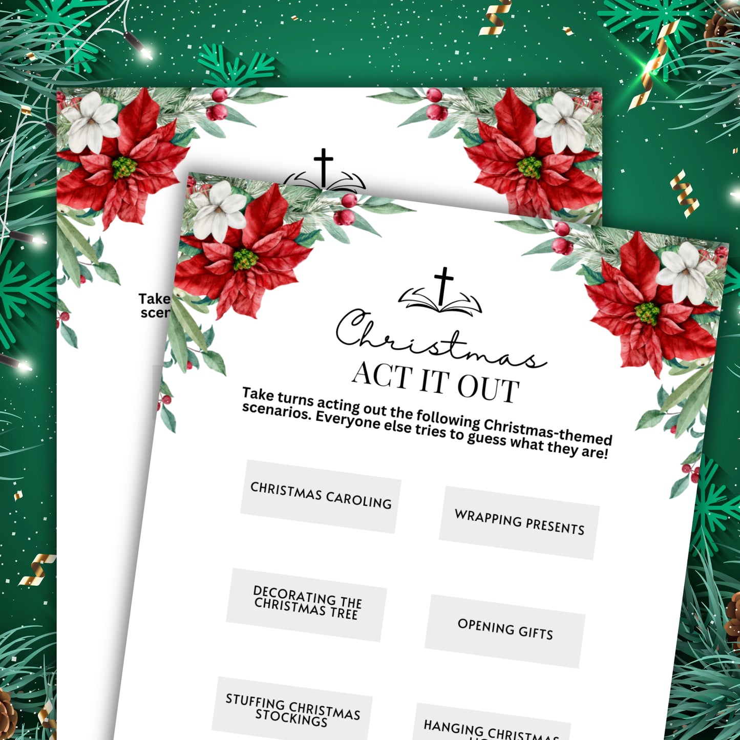 Women's Ministry Christmas Charades