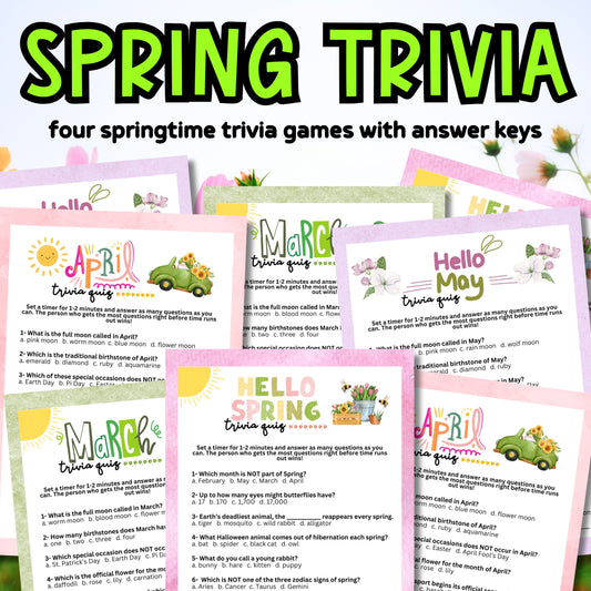 Spring Trivia Bundle