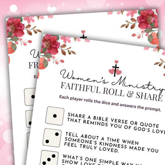 Women's Ministry Roll & Share Valentine's Edition (2 Games)