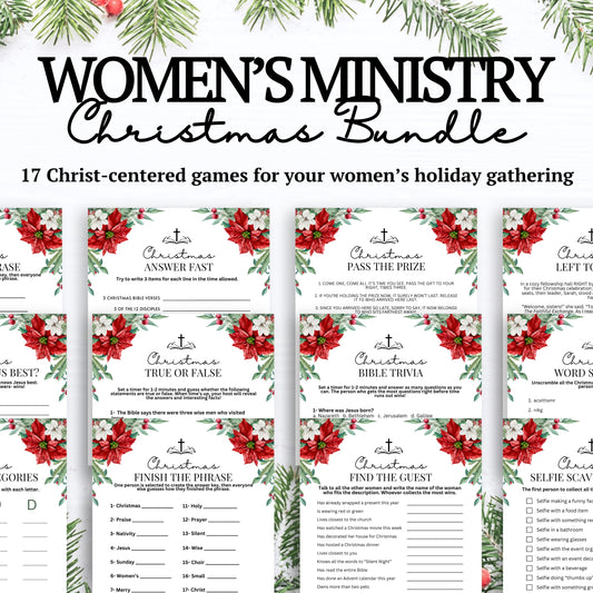 Women's Ministry Christmas Games MEGA Bundle