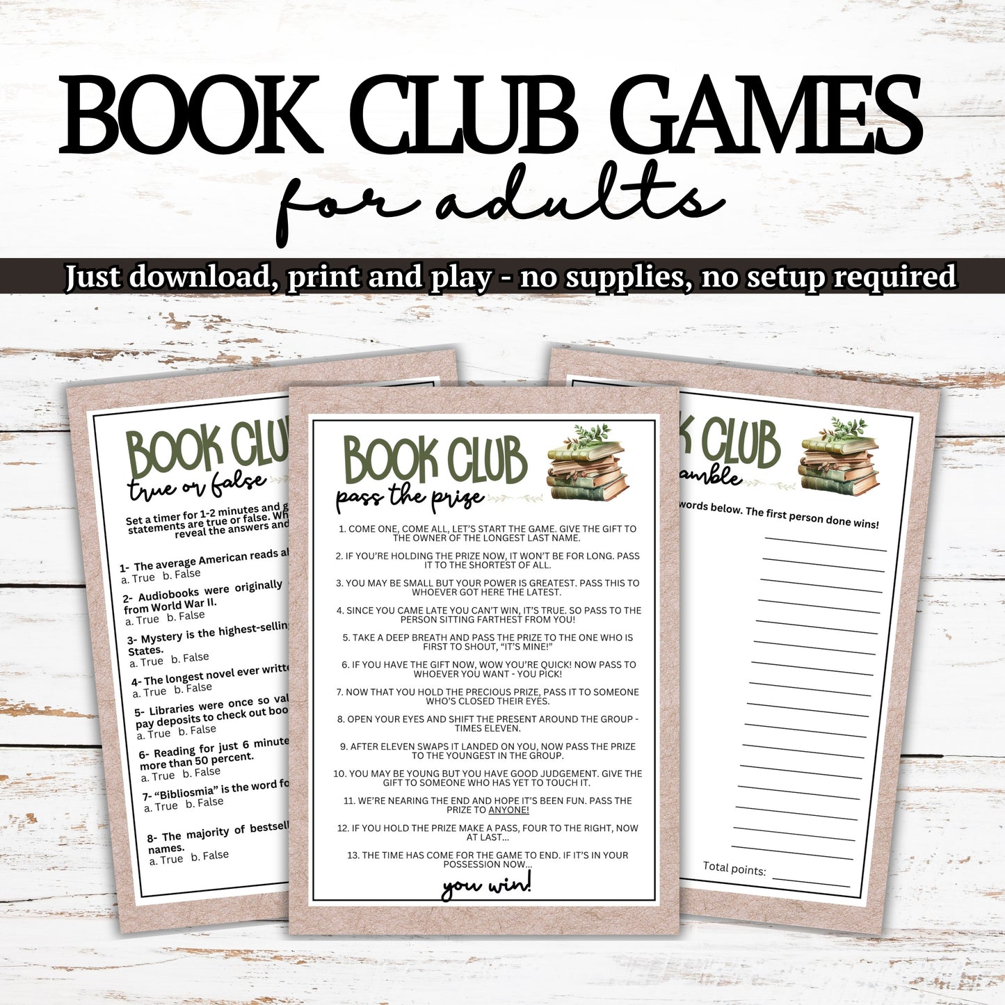 Book Club MEGA Bundle (16 Games)
