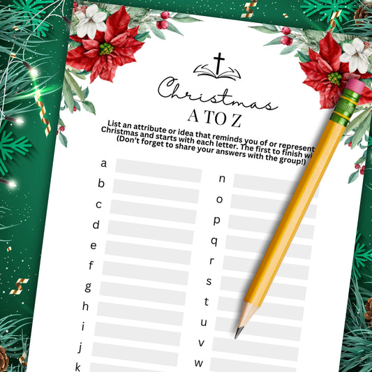 Women's Ministry Christmas A to Z Race