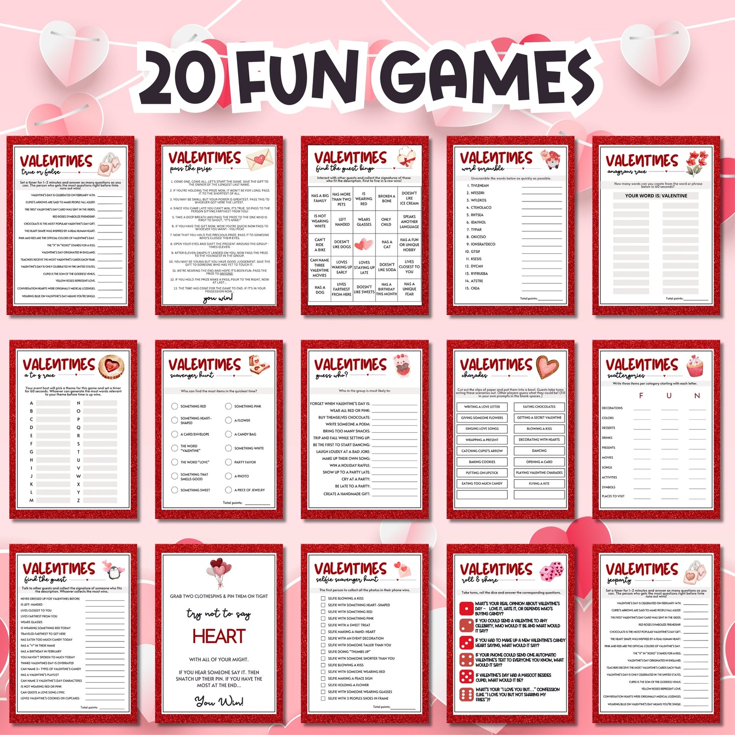 Valentine's Day Bundle (20 Games)