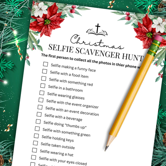 Women's Ministry Selfie Scavenger Hunt