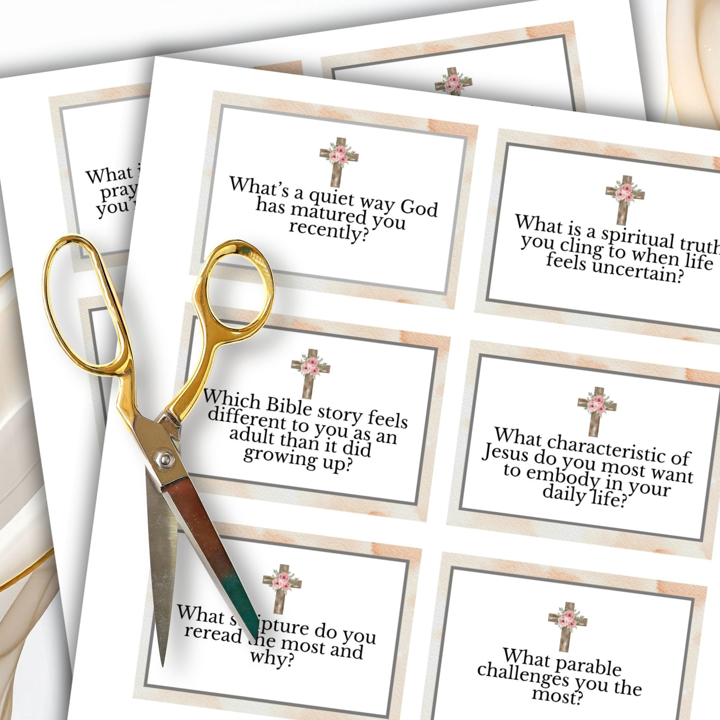 Women's Ministry Conversation Cards (116 Questions)