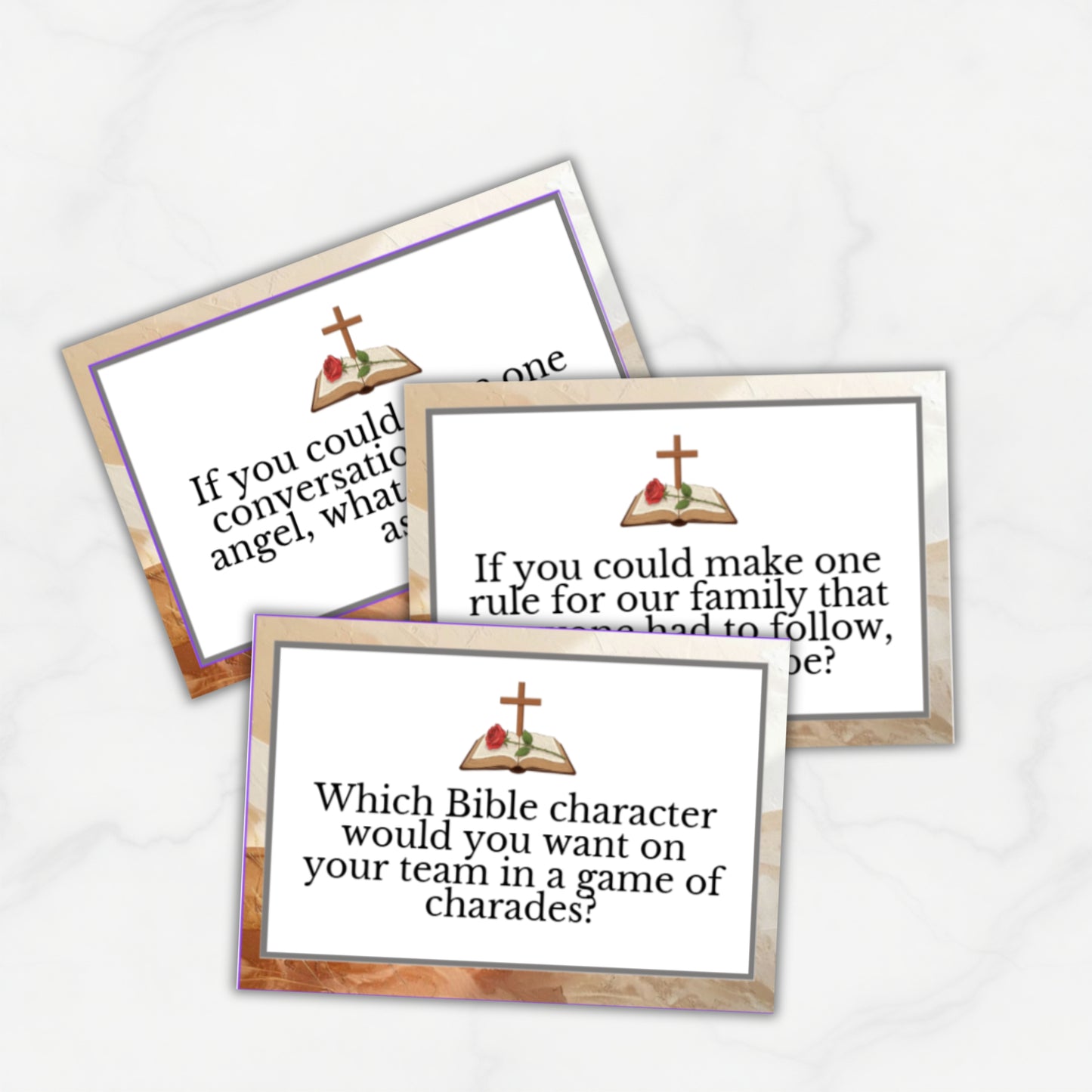 Christian Family Conversation Starters (208 Cards)