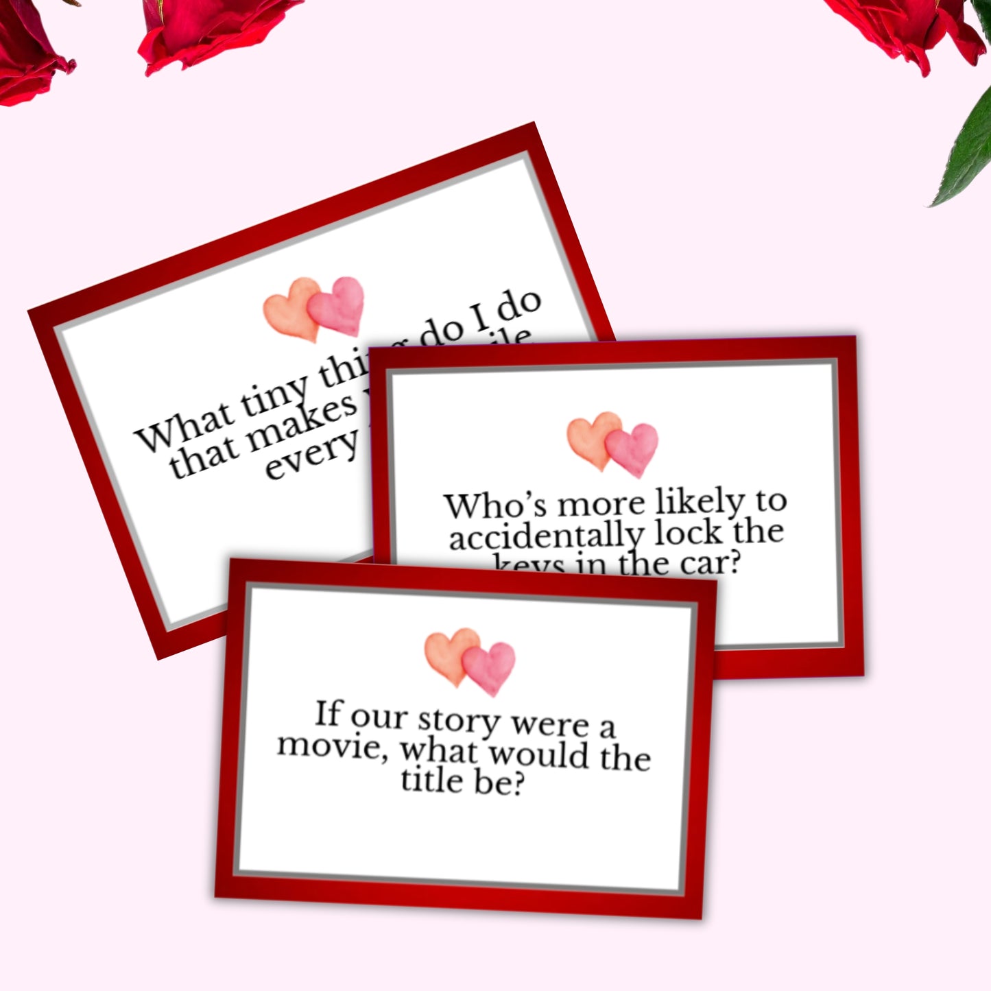 Couples Conversation Cards (208 Questions)