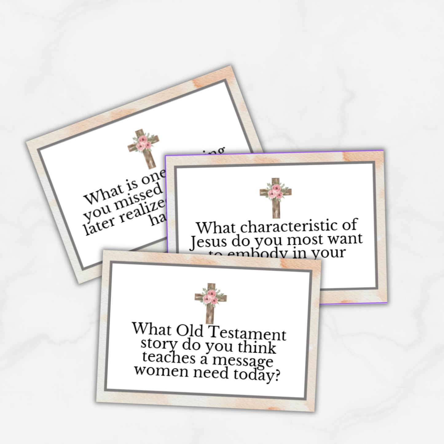 Women's Ministry Conversation Cards (116 Questions)