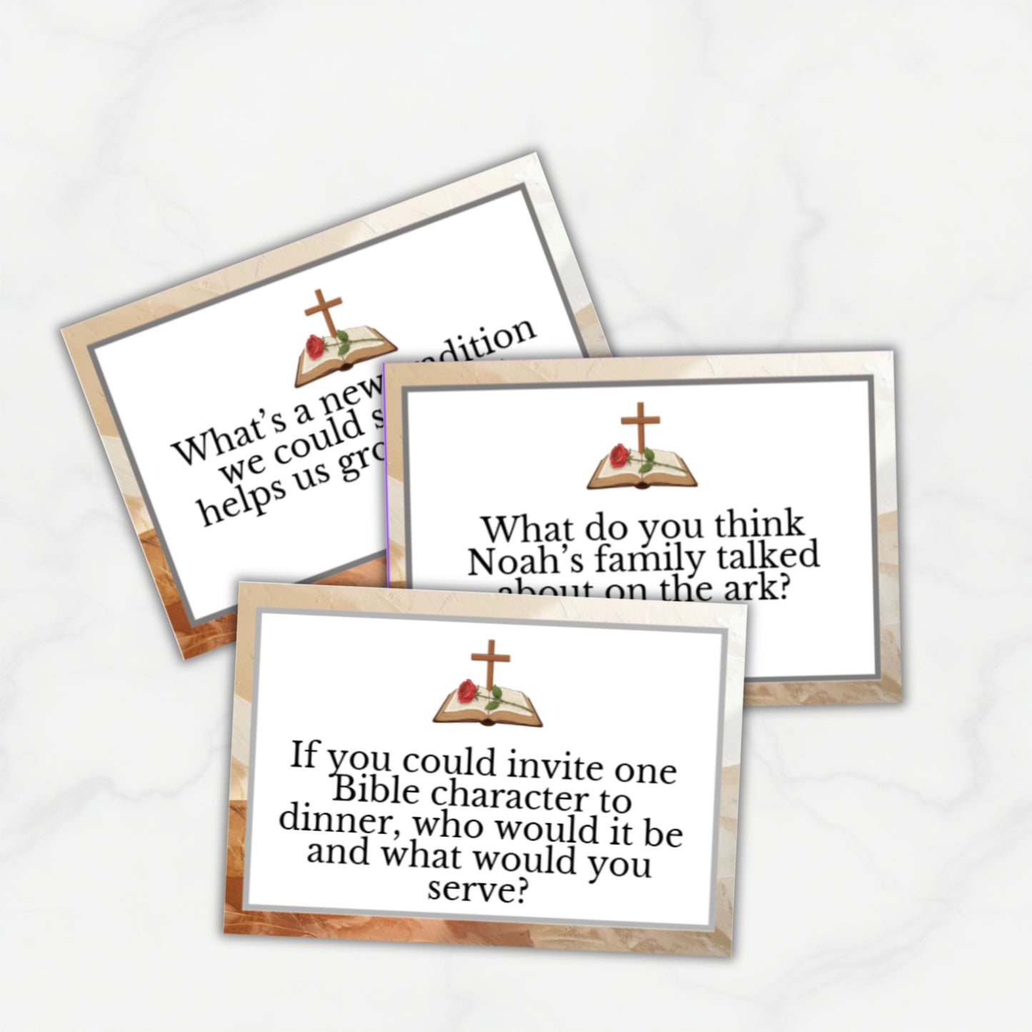 Christian Family Conversation Starters (208 Cards)