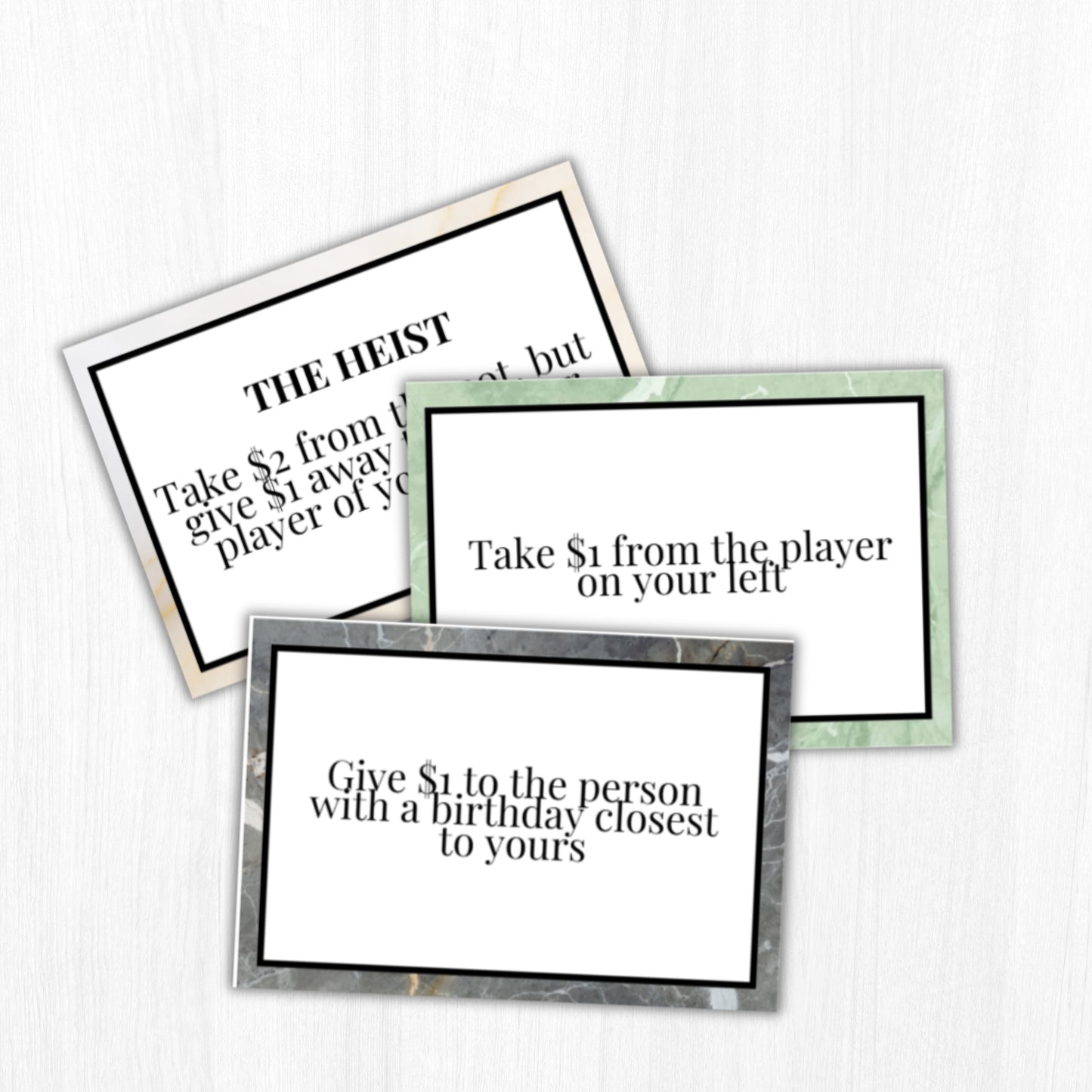 Money Card Game For Any Party