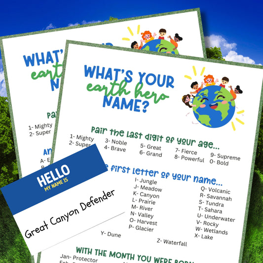 earth day activities for kids