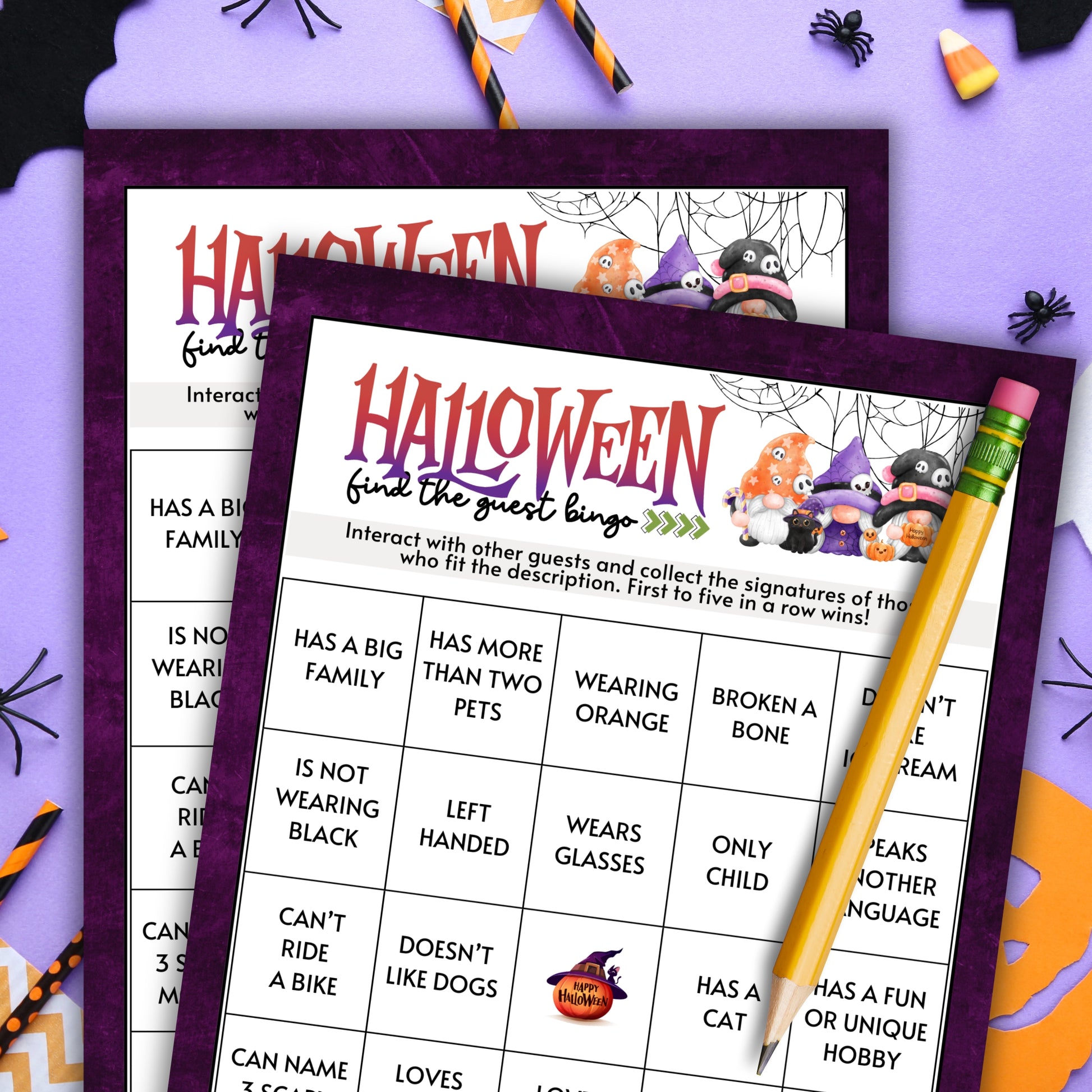 Halloween Game Bundle For Tweens Teens Kids Adults School Classroom Office Party Icebreaker Family Friendly Indoor Spooky Printable PDF Fun