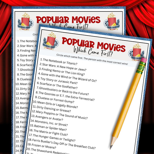 Which Movie Came First?