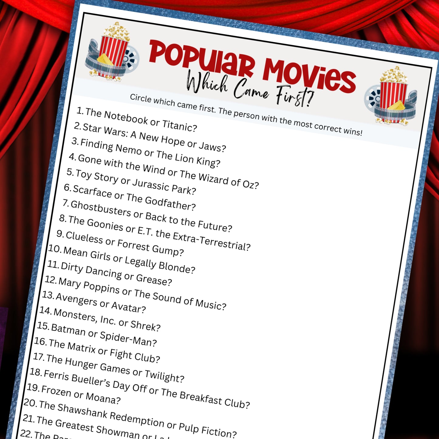 Which Movie Came First?