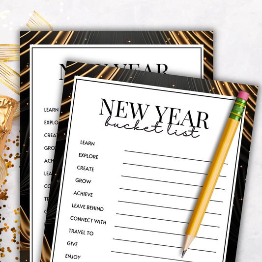 New Year's Eve Bucket List