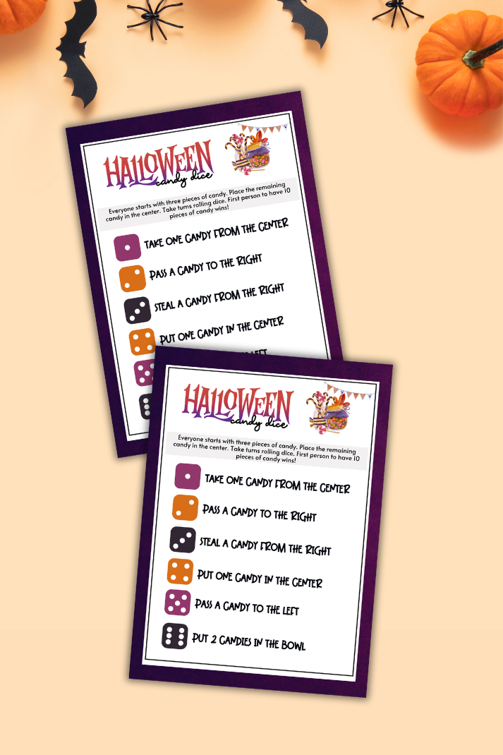 Looking for a spook-tacular way to add some excitement to your Halloween celebrations? The Halloween Candy Dice Game is the perfect treat for all ages!