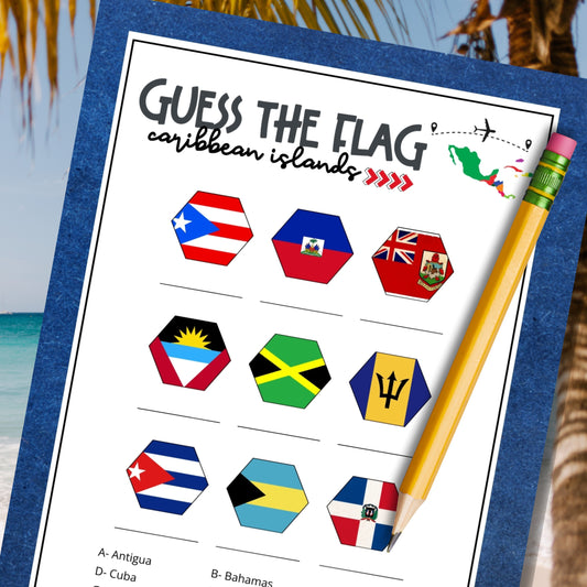 Caribbean Flags Picture Quiz