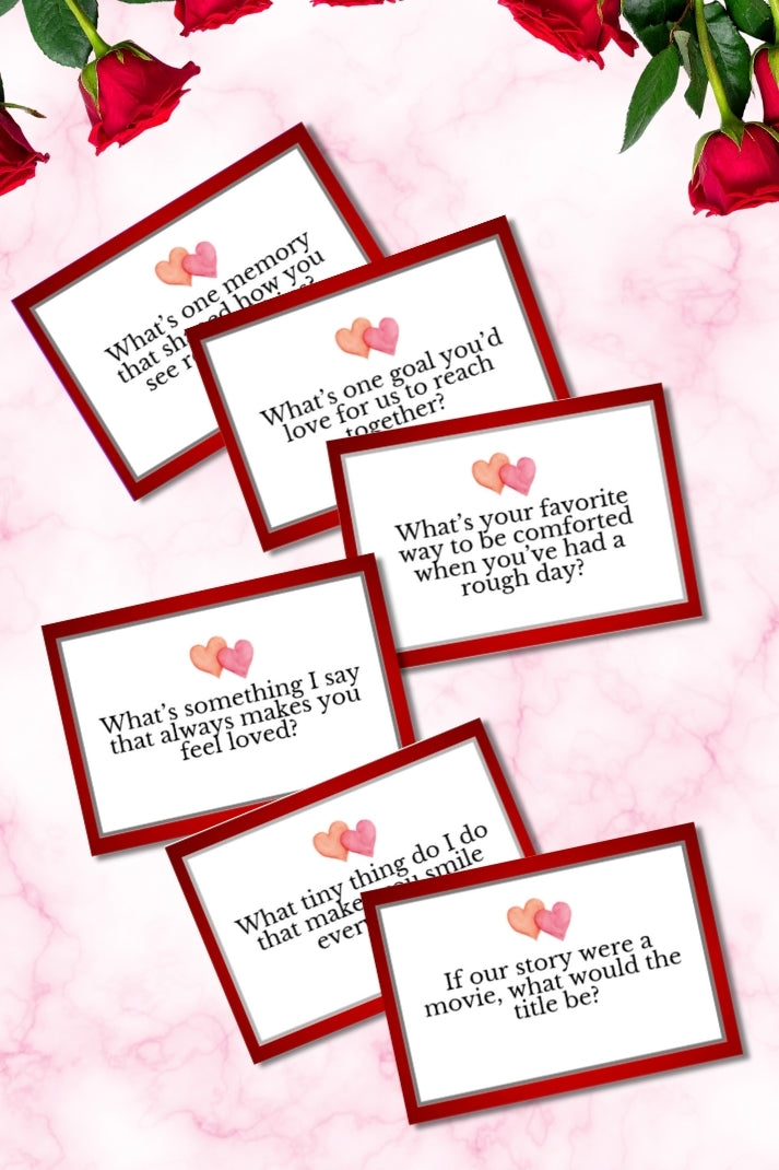 Couples Conversation Cards (208 Questions)