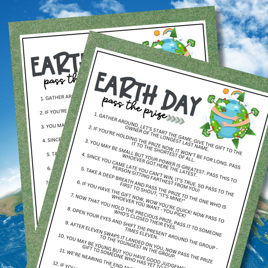 Earth Day Pass The Prize