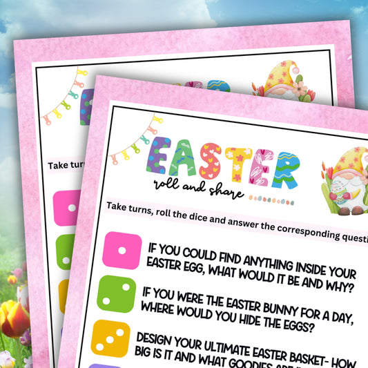 Easter Roll & Share Dice Game