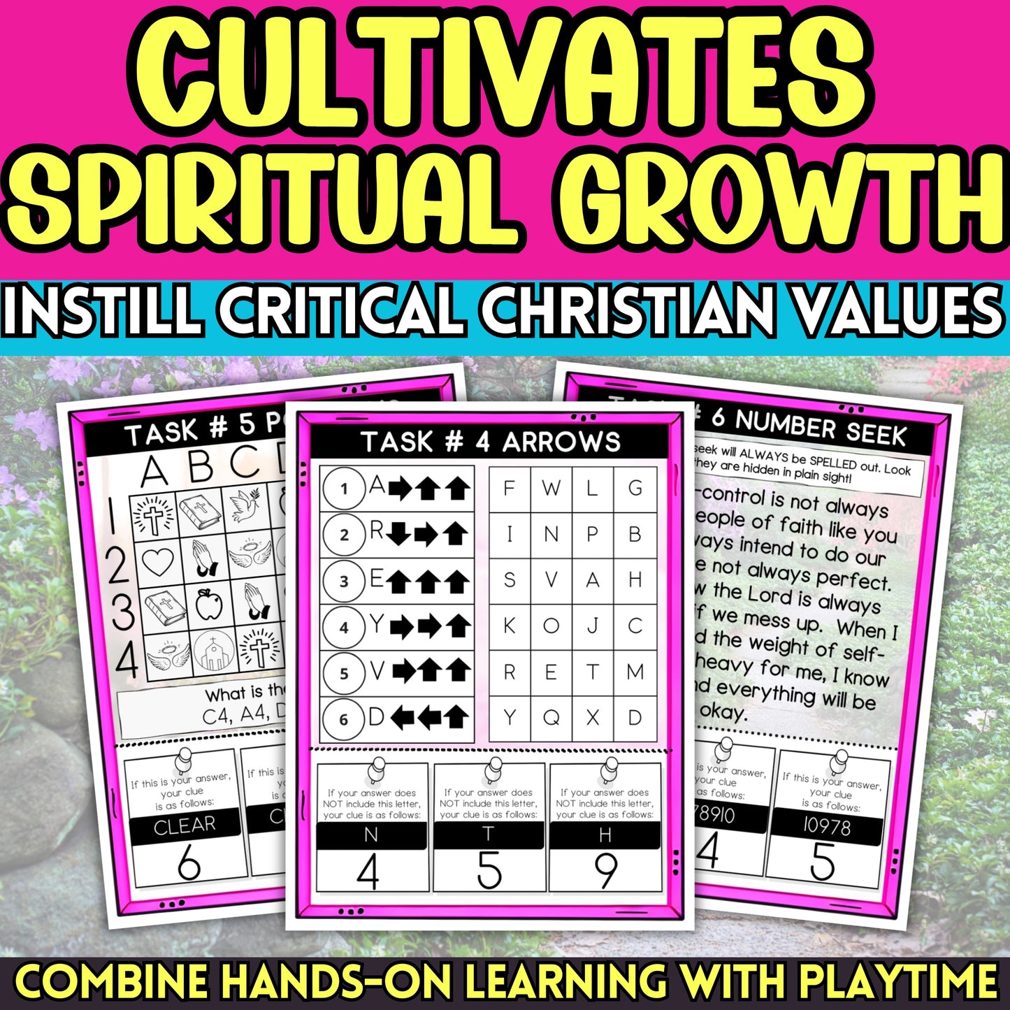 instill critical christian values as you cultivate spiritual growth