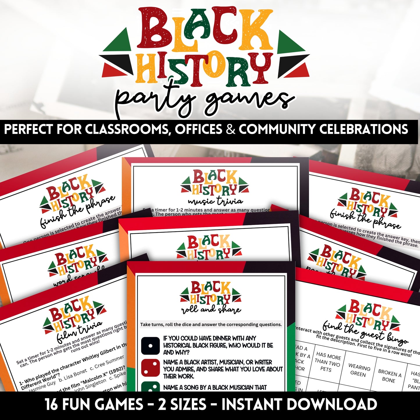 Black History Bundle (16 Games)
