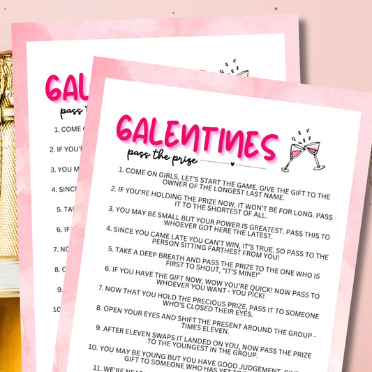 Galentines Pass The Prize