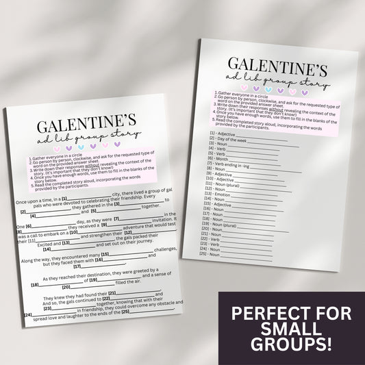 Galentines Day Fairytale Ad Lib