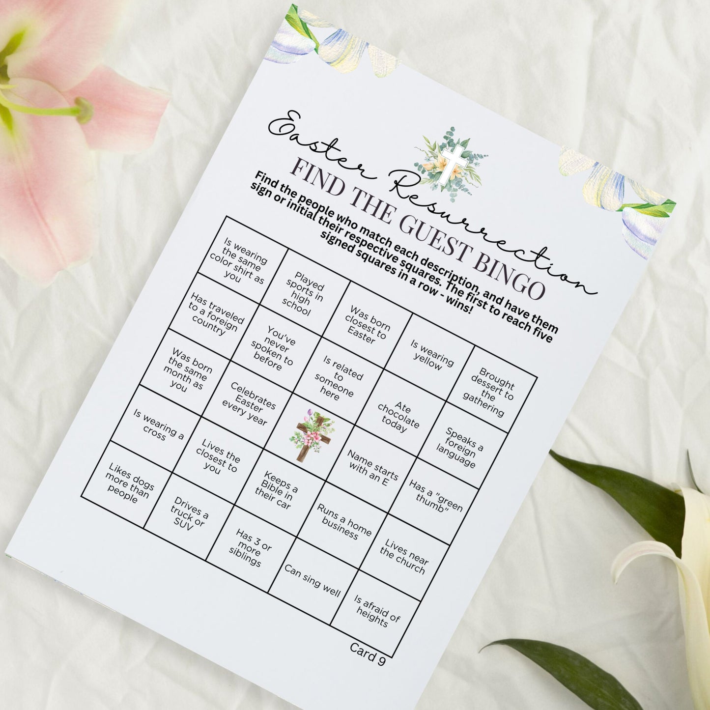 Christian Easter BINGO