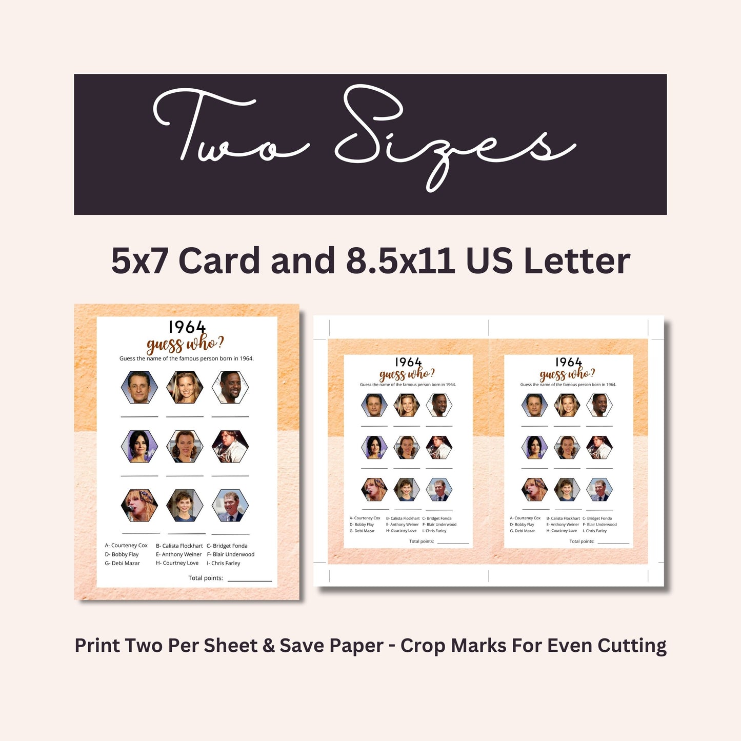 Born in 1964 Trivia Bundle