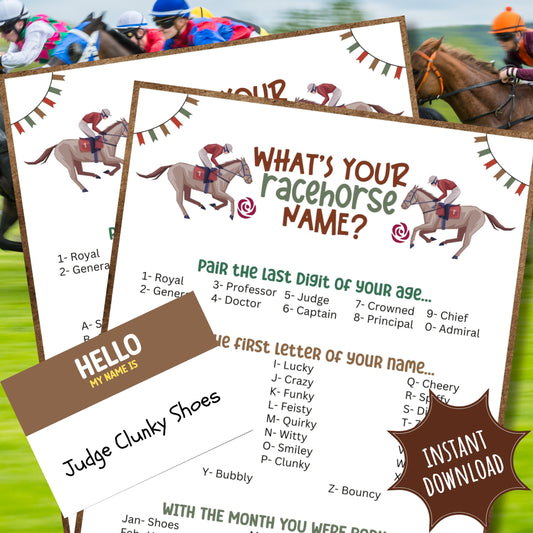 What's Your Derby Racehorse Name?