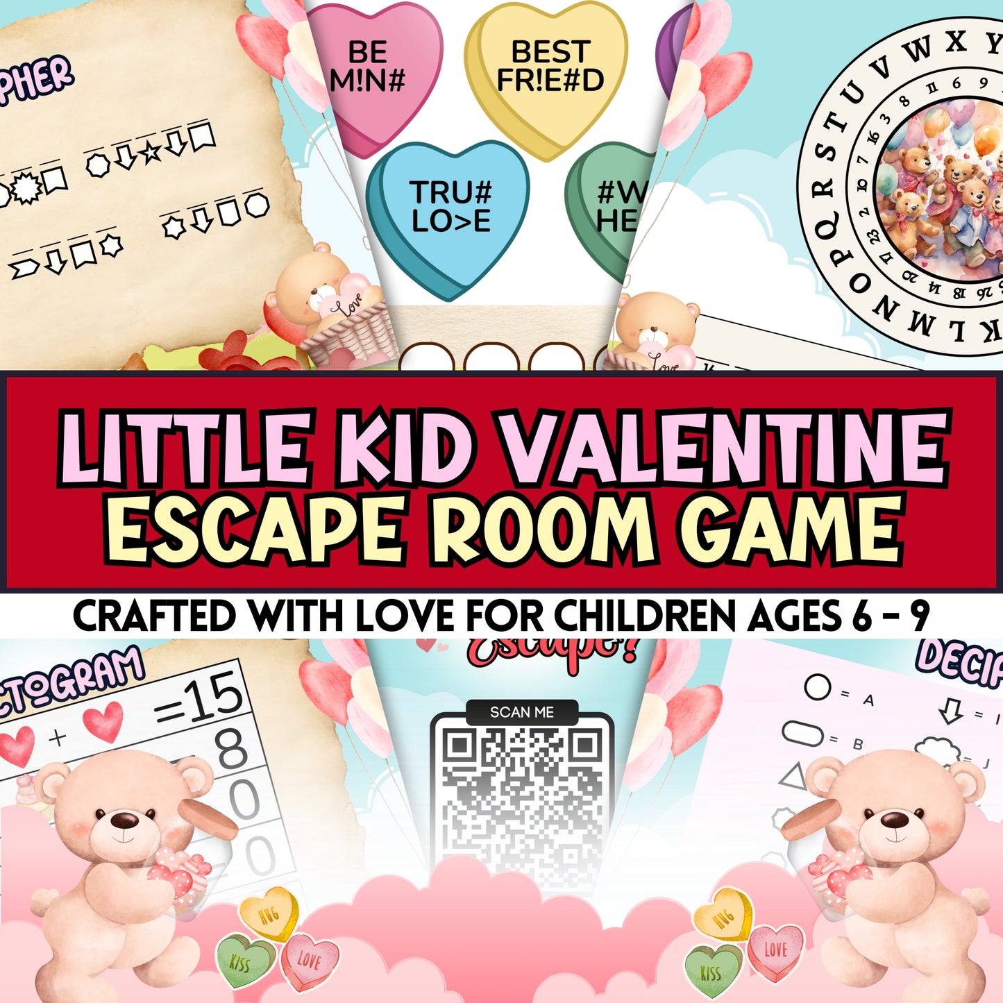Valentine's Day Escape Room (Ages 6-9)