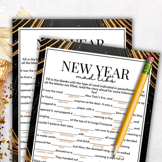 New Year's Eve Mad Lib