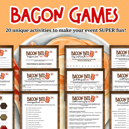 Bacon Games Bundle (20 Games)