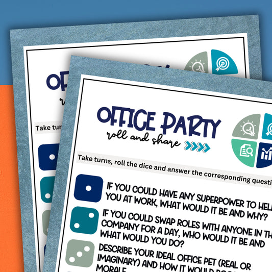 Office Party Roll & Share Dice Game