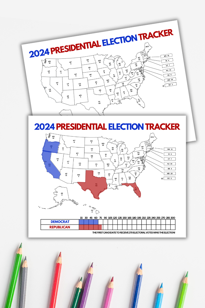 2024 Presidential Election Map