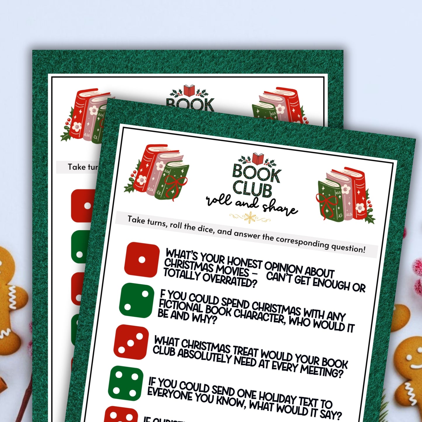 Book Club Christmas Roll & Share