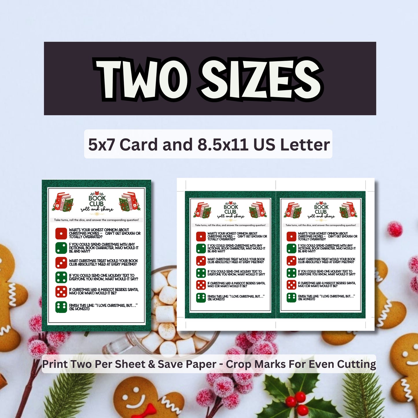 Book Club Christmas Roll & Share